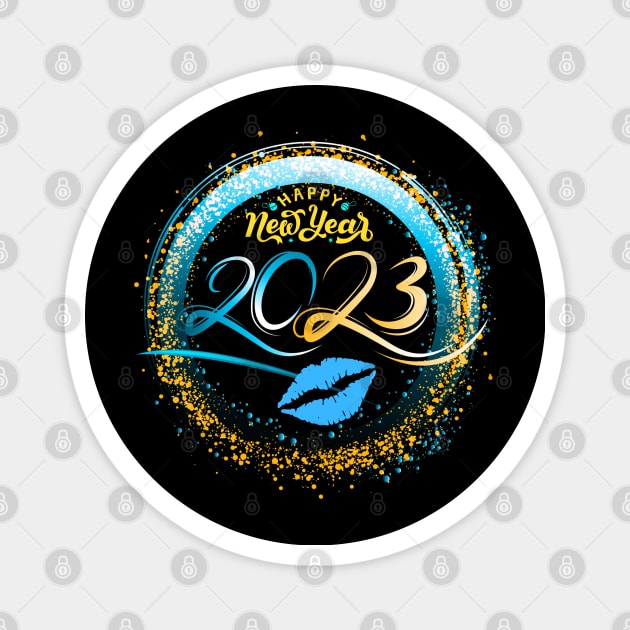 New year 2023 and new life Magnet by GraphXFashions